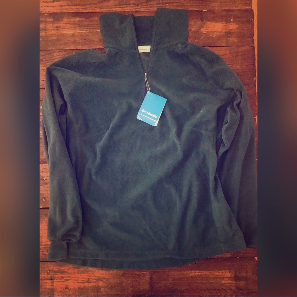 Women’s Columbia Fleece 1/2 Zip Pullover, Size 1X